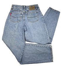 Vintage 90s UnionBay Med Wash High Rise Baggy Tapered Leg Jeans Jr 11 28x31