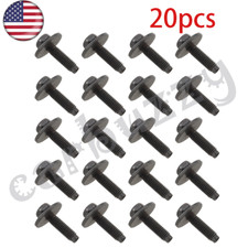 M6-1.0 A2-70  M6x20-25 Stainless Steel Hex Flange Bolts Black Oxide USA picture