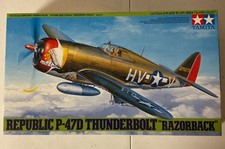 -TAMIYA REPUBLIC P-47D THUNDERBOLT RAZORBACK KIT 1/48 - New Open Box picture