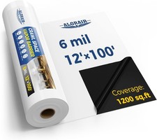 ALORAIR Crawl Space Vapor Barrier 6mil 12'x100' Coverage 1200sq.ft Encapsulation picture