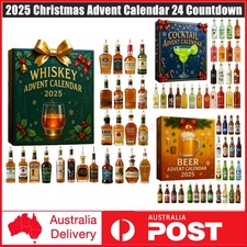 2025 Christmas Advent Calendar,Whiskey Advent Calendar 24 Countdown Blind Box AU picture