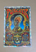 Puscifer Sessanta Red Rocks Night 1 Variant Emek Foil AP XX/40 Signed/Doodled picture