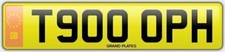 TOPH CHRISTOPHER CHRIS NUMBER PLATE TOPHER REG T900 OPH CHRISSY REG NO FEE TOPHS picture