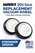 Hart 20v stick replacement vacuum wheel (HPSV50B,HPSV50,HPSV01B) Stronger design picture