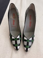 RARE MIU MIU SPRING/SUMMER 2001 ARCHIVE PUMPS — SIZE 36 — NEVER WORN Vintage Vtg picture