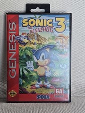 Sonic the Hedgehog 3 (Sega Genesis, 1994) with Box & Manual TESTED picture