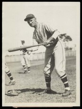1929 Original Type I Photo Max Carey PSA LOA HOF Brooklyn Robins Baseball picture
