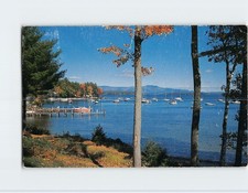 Postcard Peaceful Anchorage Lake Winnipesaukee New Hampshire USA picture