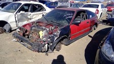 (LOCAL PICKUP ONLY) Back Glass Fits 88-91 CRX 294484 picture