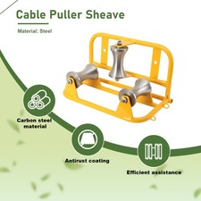 New Industrial Steel Corner Cable Puller Sheave Heavy Duty for Large Laying picture