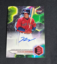 Topps 2023 Bowman's Best Roman Anthony Best of 2023 Auto RC #B23-RAY Refractor picture