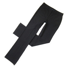NWT THEORY Custom Max in Black Edition Stretch Wool Trouser Pants 10 x 33 picture