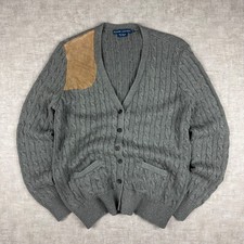 Vintage Ralph Lauren Grey Cardigan Luxury M picture