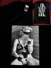 MADONNA I'LL TEACH YOU HOW TO F... T-shirt Cotton Unisex Tee picture