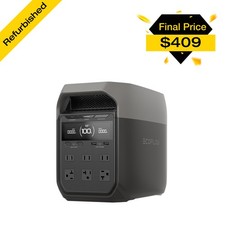 EcoFlow DELTA 3 1024Wh 1800W Portable Power Station LiFePO4 Battery Refurbished picture