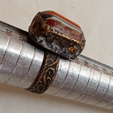 ANTIQUE RARE ANCIENT VIKING RING BRONZE ARTIFACT AUTHENTIC STUNNING picture