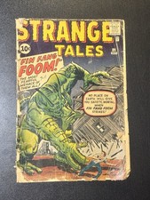 Strange Tales #89 Marvel Comics 1961 1st Fin Fang Foom Stan Lee Jack Kirby GD picture