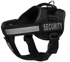 SECURITY BODY GUARD DOG Vest with Removable Reflective Patch Size 15
