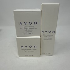 Avon Hydrofirming Night & Day Cream + Night Lotion 1.7 fl. oz. Each NOS picture