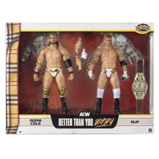 Better Than You Bay (MJF & Adam Cole) - AEW  2-Pack  Toy Wrestling Figures picture
