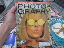 Lot of 6 Vintage 1960's & Older Popular Photography Magazine Amazing Graphics #3 picture