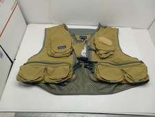 Vintage NWT Patagonia ReInvest Fly Fishing Vest Mens XL Khaki  NOS picture