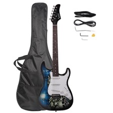 Glarry ST GST-E Electric Guitar Set Beginner Rock School Band With Bag picture