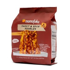 Momofuku Sweet & Spicy Ramen Noodles David Chang,  4 Pack of Restaurant Quality picture