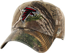 47 Brand Atlanta Falcons NFL Realtree Camo Clean Up Cap, One Size picture