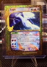 Pokémon TCG 2x Card Lot: Lugia Crystal & Pikachu Holo 30th Anniversary NM picture