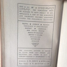 Everyman's Library The Autocrat of the Breakfast-Table Rhys Cloth Dent picture