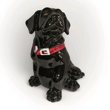 Big Sky Canine Cookie Jar Black Lab Kitchen Collection Carvers 2001 picture