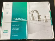 Peerless Parkwood Widespread Bathroom Faucet Brushed Nickel P3535LF-BN picture
