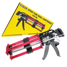 LAUCO Dual Cartridge Epoxy Gun 200 ml – Manual 1:1 and 2:1 Adhesive Applicator picture
