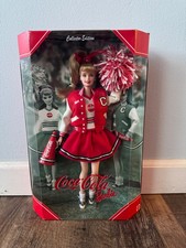 NOS Vintage 2000 Coca-Cola Barbie Collector Edition  Mattel #28376 Cheerleader  picture