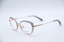 NEW ZAC POSEN LIESL SG GREEN GOLD AUTHENTIC FRAMES EYEGLASSES 50-18 picture