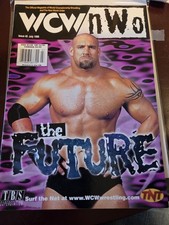 WCW Magazine Issue 40 JULY 1998 Goldberg Cover & Sting Insert Poster picture