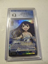 Weiss Schwarz Fairy Tail Wendy FT/EN-S02-072SP Foil Signed CGC 9.5 English picture