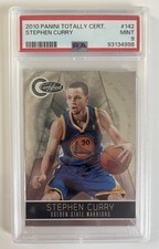 Stephen Curry Silver Etched #/1849 - 2010 Panini Totally Certified PSA 9 POP 23 picture