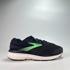 Brooks Dyad 11 Black Ebony Green Lace Up Running Shoes 1203121D082 Womens Size 7 picture