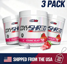 3pc EHP Labs–Cosmic Blast OxyShred Fat Burner&Energy Boost  Mango&Strawberry picture