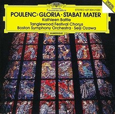 Poulenc: Gloria  Stabat Mater - Audio CD By Francis Poulenc - GOOD picture