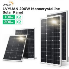200W 400W Solar Panel Mono Power Charger for RV Home Off-Grid PV Powerstation picture