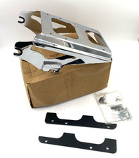 Motherwell Detachable Locking Tour Pak Mounting Rack Chrome 09-23 Harley Touring picture