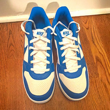 Nike Air Prestige 386114-440 Men’s 13D Blue/White Leather Low Top Sneakers picture
