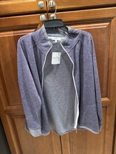 Coral Bay Light Jacket 1X NWT Jersey Feel Full Zip Pockets picture