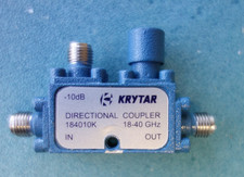 Directional Coupler 18 GHz - 40 GHz 10dB coupling 2.92mm (K) Conn Krytar 184010K picture