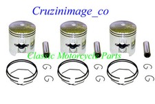 KAWASAKI H1 0.5mm OVERSIZE PISTON SET Pistons,Rings,Pins,Clips,Include 10-H1PS-1 picture