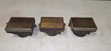 Rare Set 3 Vintage Brass Top Spark Arrestor Scoops Stromberg 97 Rochester 2GC picture