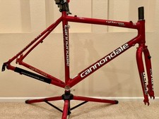 Cannondale Cyclocross 1000 2004 53cm Frameset, Red - Disc Frame, Fork & Headset picture